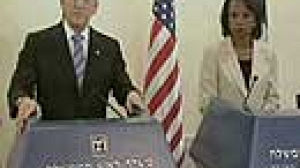 Rice in Israel on diplomatic drive