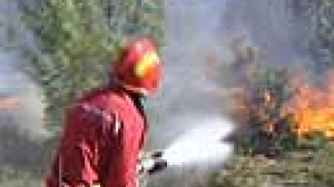Hundreds tackle forest fires in Portugal
