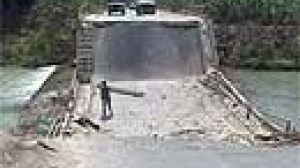 Humanitarian aid halted by bombing