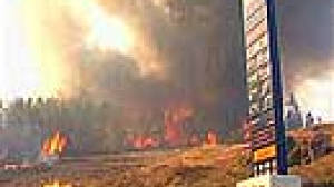 Spanish PM visits fire-ravaged region