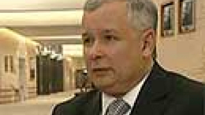 Jaroslaw Kaczynski, premier ministre polonais