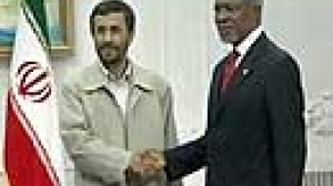 Annan in nuclear talks with Iranian president