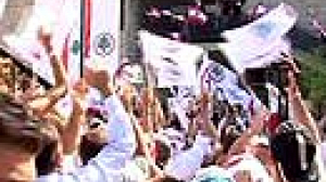 A show of force by Lebanese Christians