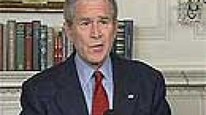 Bush vows to tackle North Korea nuclear crisis