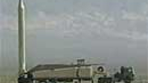 Iran launches missiles able to carry warheads