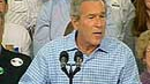 Bush urges voters not to change course mid-term