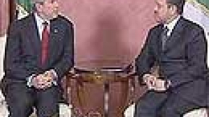 Entretien Bush al-Maliki sur la situation en Irak