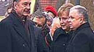 Rencontre informelle franco-allemano-polonaise