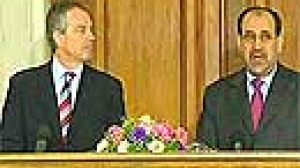 Tony Blair à Bagdad pour soutenir le Premier ministre irakien