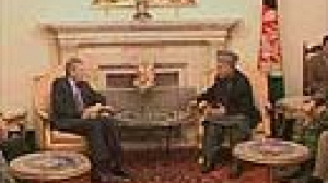 Le secrétaire général de l’Otan en visite en Afghanistan