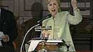 Clinton and Obama unite in Alabama