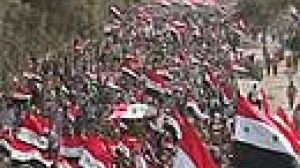 Iraqis mark 4th anniversary since fall of Baghdad