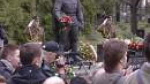 Controversial Soviet war memorial unveiled