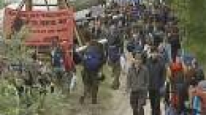 Thousands gather for G8 protests