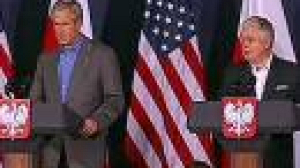 Bush en Pologne pour envisager l’installation du bouclier anti-missile