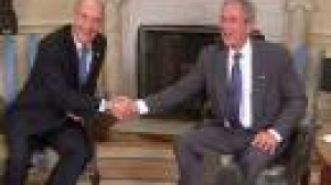 Olmert and Bush back Abbas’ new government