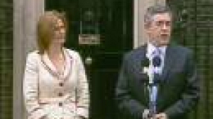 Prime Minister Brown forms his new government