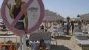 Riccione (Italie) : une plage interdite aux hommes