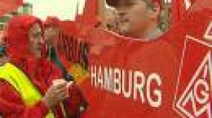 Manifestations des salariés d’Airbus en Allemagne