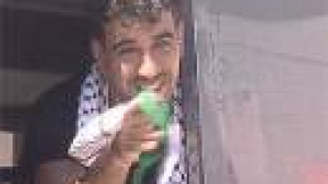 Emotional home coming for freed Palestinian prisoners