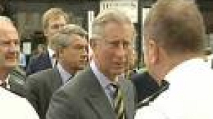 Royal visit to British flood zone