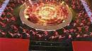 China drowns out Olympic critics with countdown show