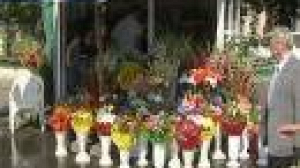 Roma flower sellers fight stall ban