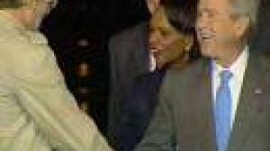 Arrivée de George Bush en Australie sur fond de contestation anti-guerre