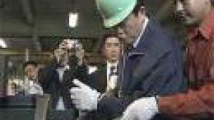 Former PM’s son set to win premiership in Japan