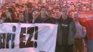 Manifestations au pays basque contre l’arrestation des responsables du parti Batasuna