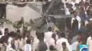 Helicopter escorting Pakistan’s Musharraf crashes