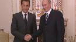 Première visite officielle en Russie pour Nicolas Sarkozy