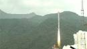 China launches first moon orbiter