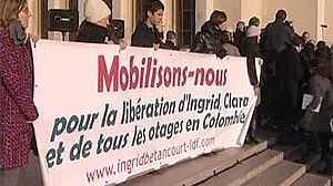 Mobilisation et expectative face à l’annonce d’une libération d’otages de la guerilla colombienne