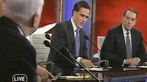 Romney and Clinton take flak in TV debates