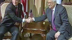 Bush sees Middle East peace deal within a year