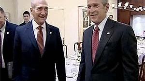 Observers say Bush has changed tone on Middle East