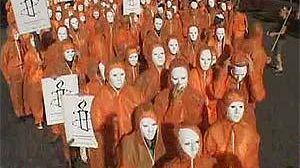 Worldwide protests on Guantanamo Bay anniversary