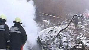 Macedonian military helicopter crashes