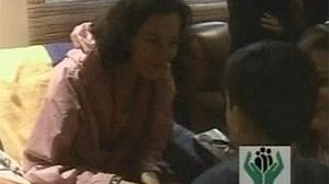 Retrouvailles entre l’ex-otage des FARC Clara Rojas et son fils Emmanuel
