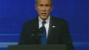 Bush seeks Arab support for a tough line on Iran