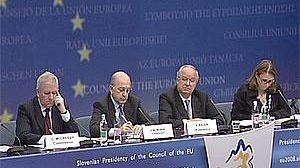 EU finance ministers urge calm amid market turmoil