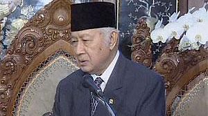 Former Indonesian president Suharto has died