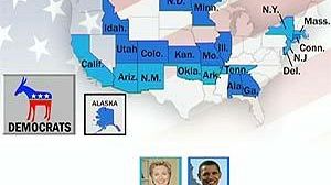 Primaires USA: Duel serré chez les démocrates