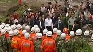 Aftershocks add to misery in China