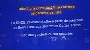 Rail travel nightmare as Belgium strikes