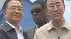 UN chief in China as quake toll continues to rise