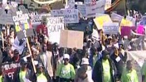 Thousands protest against Xenophobic attacks in South Africa
