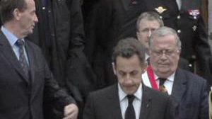 Soutien de Nicolas Sarkozy aux familles frappées par le drame