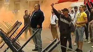 Fishermen take fuel protest to Brussels